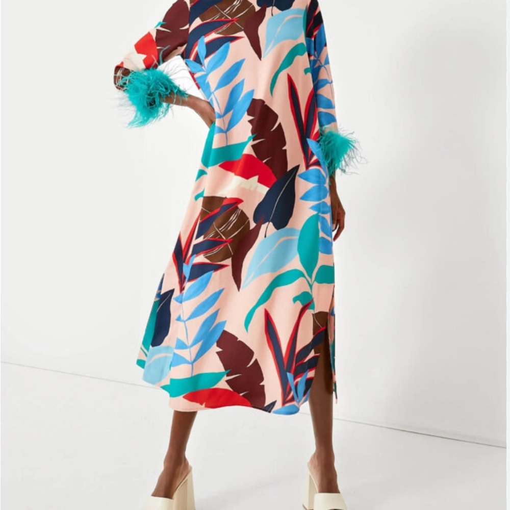 Tuckernuck l XS l Vibrant Palm Jamie Dress